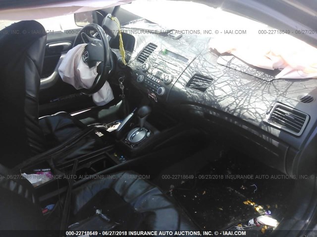 2HGFG1B93AH502622 - 2010 HONDA CIVIC EXL შავი ფოტო 5