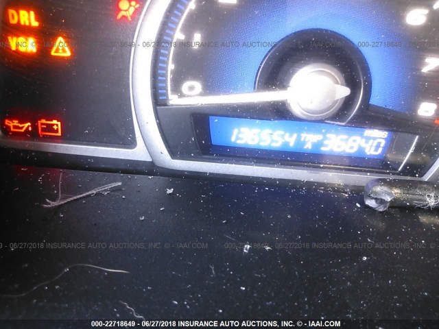 2HGFG1B93AH502622 - 2010 HONDA CIVIC EXL შავი ფოტო 7