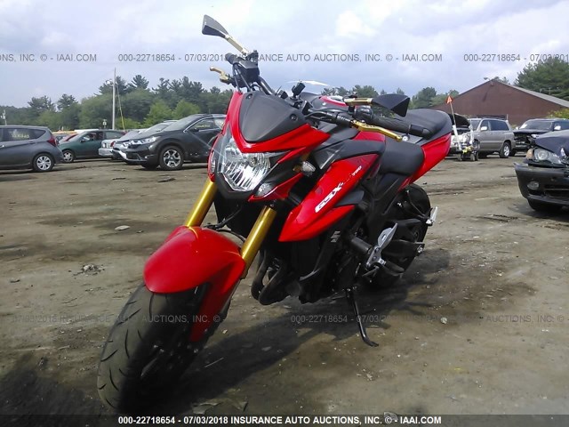 JS1C533B8J2100327 - 2018 SUZUKI GSX-S750 RED photo 2