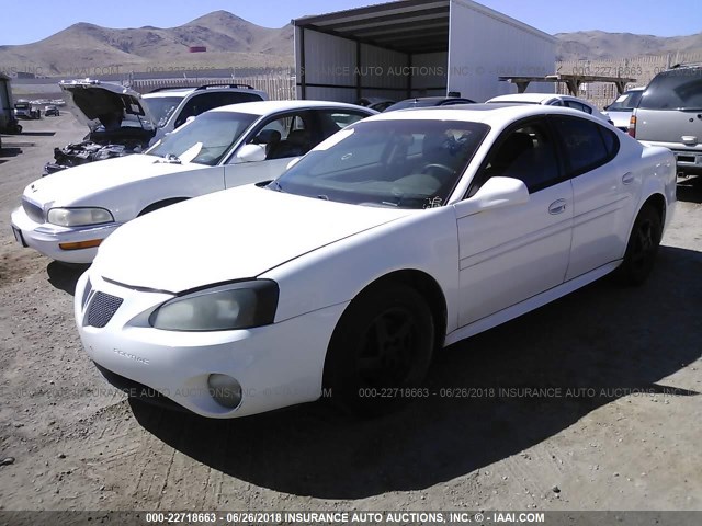 2G2WS522041141133 - 2004 PONTIAC GRAND PRIX GT2 WHITE photo 2