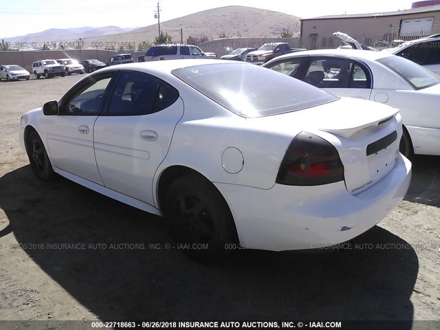 2G2WS522041141133 - 2004 PONTIAC GRAND PRIX GT2 WHITE photo 3