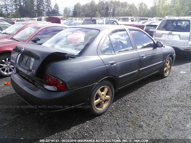 3N1AB51A43L730975 - 2003 NISSAN SENTRA SE-R LIMITED BLACK photo 4