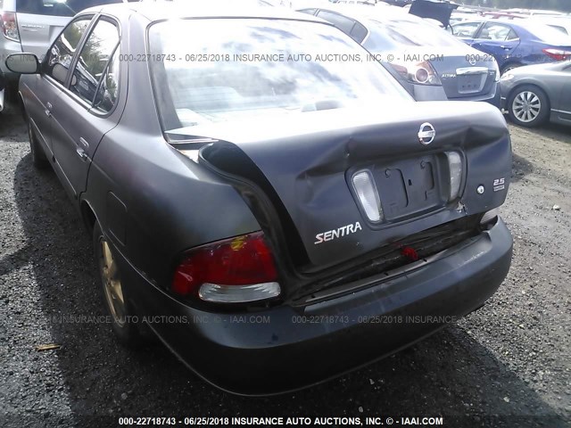 3N1AB51A43L730975 - 2003 NISSAN SENTRA SE-R LIMITED BLACK photo 6