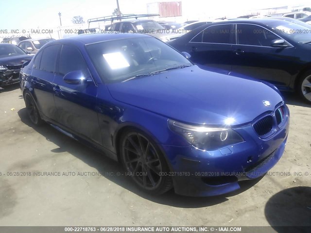 WBSNB93579C043010 - 2009 BMW M5 BLUE photo 1