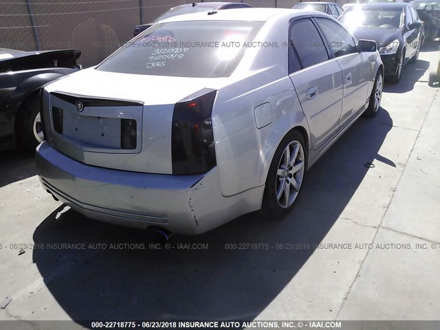 1G6DN56S850112483 - 2005 CADILLAC CTS-V SILVER photo 4