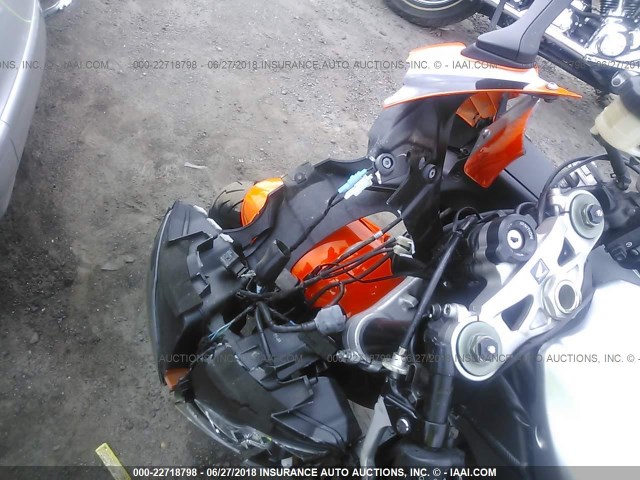 JH2SC5908AK200587 - 2010 HONDA CBR1000 RR ORANGE photo 7