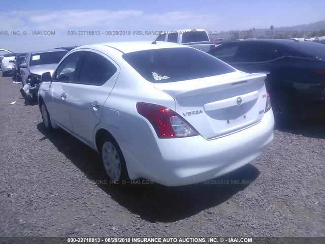 3N1CN7AP7EL862258 - 2014 NISSAN VERSA S/S PLUS/SV/SL WHITE photo 3