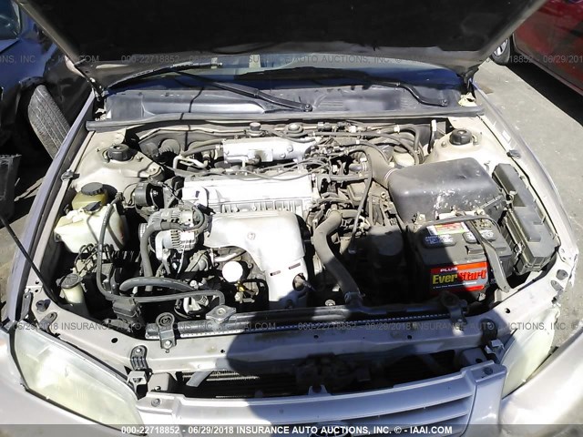 4T1BG22KXVU788683 - 1997 TOYOTA CAMRY CE/LE/XLE GOLD photo 10