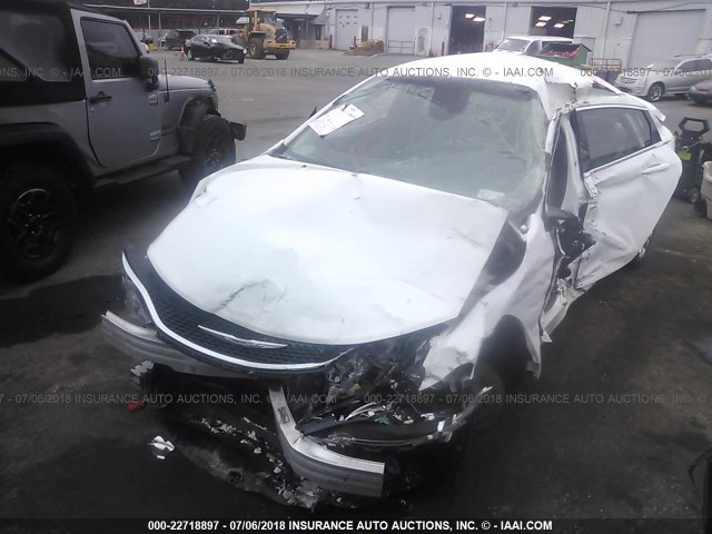 1C3CCCAB5FN505408 - 2015 CHRYSLER 200 LIMITED WHITE photo 2