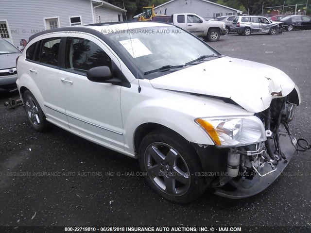 1B3HB78K37D198850 - 2007 DODGE CALIBER R/T WHITE photo 1