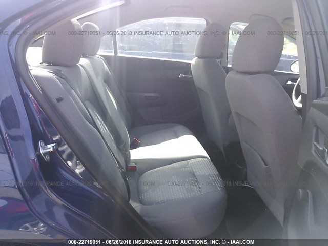 1G1JA5SGXD4169975 - 2013 CHEVROLET SONIC LS BLUE photo 8