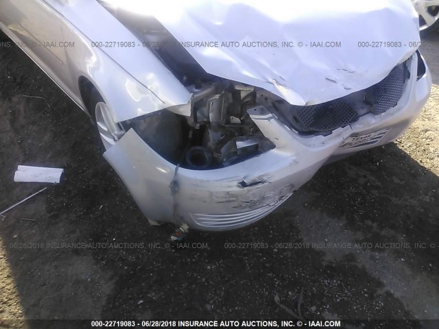 1G2AL18F687127370 - 2008 PONTIAC G5 SILVER photo 6