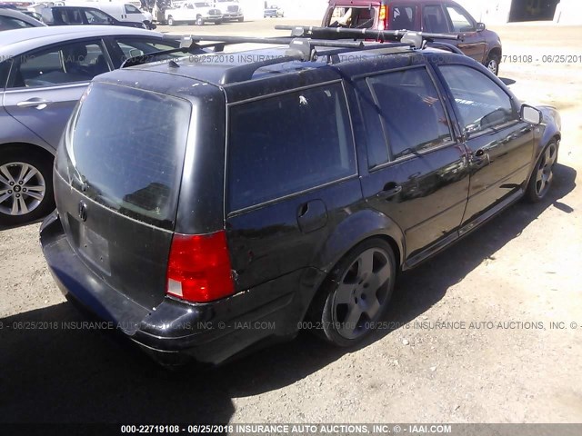 WVWRK61J53W119613 - 2003 VOLKSWAGEN JETTA GL BLACK photo 4