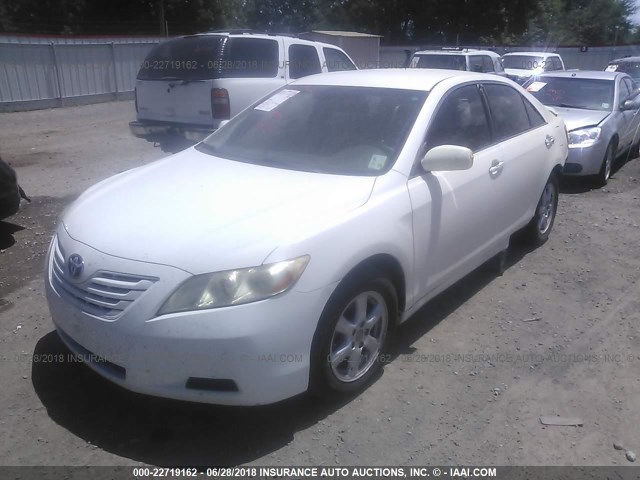 JTNBK46K373020752 - 2007 TOYOTA CAMRY NEW GENERAT LE/XLE/SE WHITE photo 2