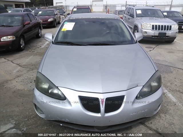 2G2WP552681113890 - 2008 PONTIAC GRAND PRIX SILVER photo 6