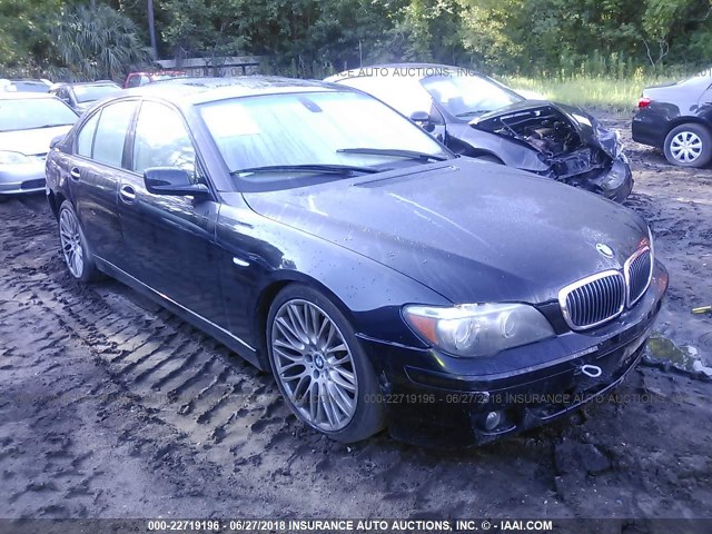 WBAHL83528DT14184 - 2008 BMW 750 I BLACK photo 1