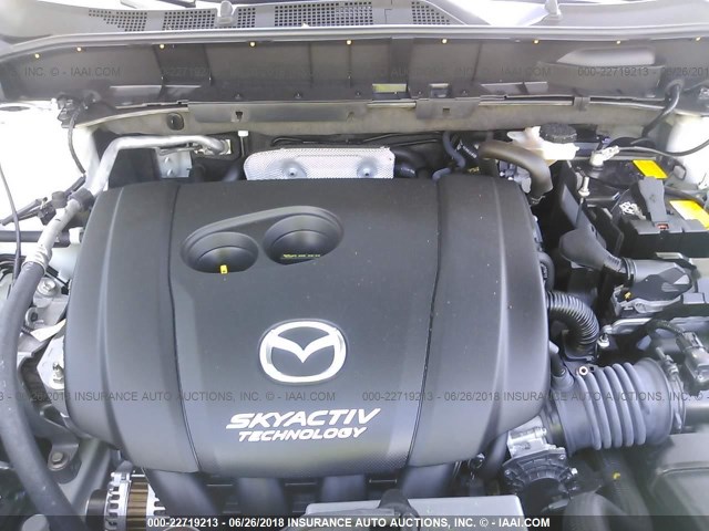 JM3KFACL9H0188538 - 2017 MAZDA CX-5 TOURING Белый фото 10