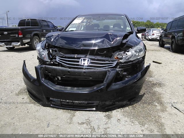 1HGCP2F62BA141134 - 2011 HONDA ACCORD SE BLACK photo 6