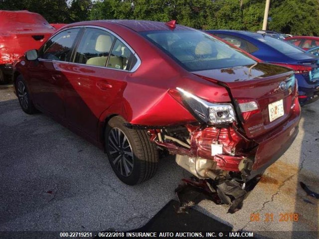 4S3BNAF66J3029823 - 2018 SUBARU LEGACY 2.5I PREMIUM RED photo 15