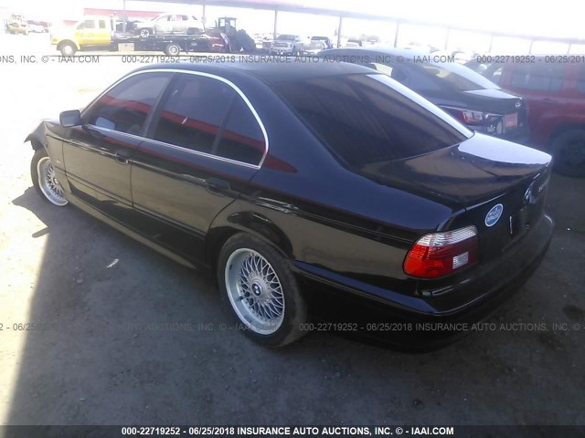 WBADT43431GX25144 - 2001 BMW 525 I AUTOMATIC BLACK photo 3