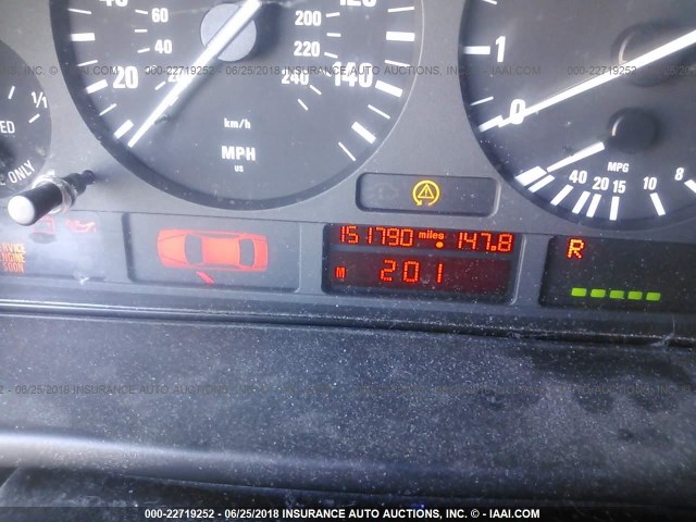 WBADT43431GX25144 - 2001 BMW 525 I AUTOMATIC BLACK photo 7