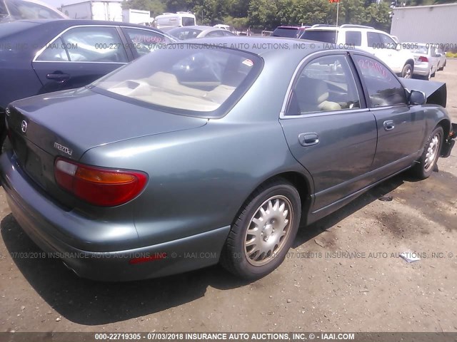 JM1TA221XW1418399 - 1998 MAZDA MILLENIA GREEN photo 4