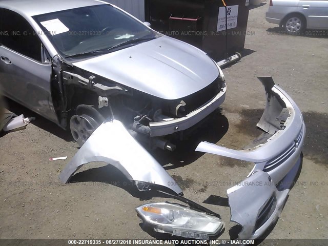 1C3CDFAA8DD118666 - 2013 DODGE DART SE/AERO SILVER photo 6