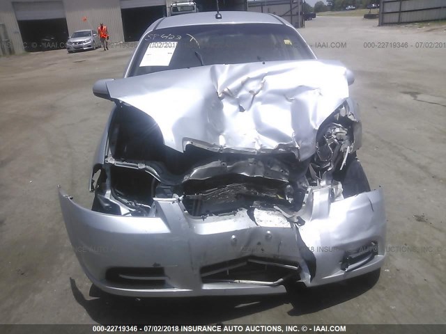 KL1TD5DE1BB183668 - 2011 CHEVROLET AVEO LS/LT 银色 照片 6