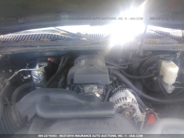 1GCEK19V4XE216449 - 1999 CHEVROLET SILVERADO K1500 BLUE photo 10