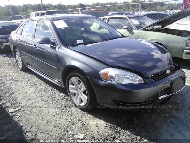 2G1WA5EK3B1131518 - 2011 CHEVROLET IMPALA LS GRAY photo 1