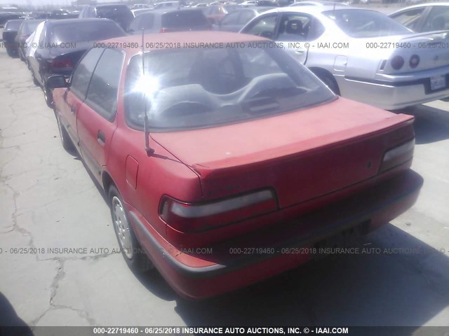 JH4DB154XMS007205 - 1991 ACURA INTEGRA RS RED photo 3