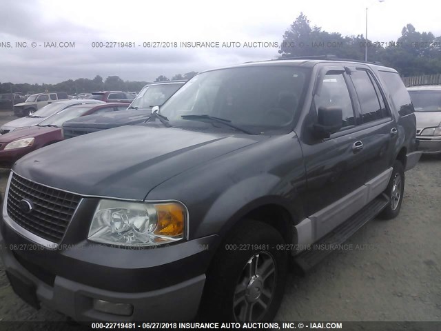 1FMFU16L93LB47700 - 2003 FORD EXPEDITION XLT GRAY photo 2
