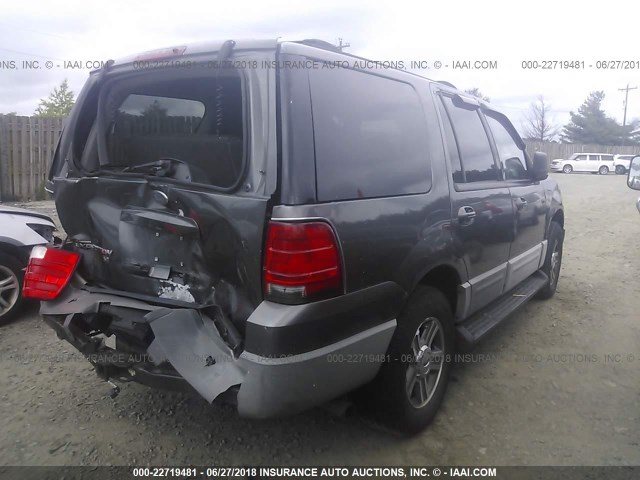 1FMFU16L93LB47700 - 2003 FORD EXPEDITION XLT GRAY photo 4
