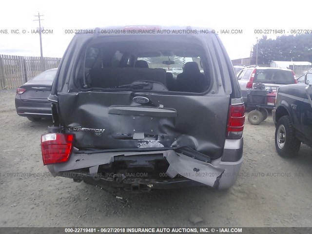 1FMFU16L93LB47700 - 2003 FORD EXPEDITION XLT GRAY photo 6