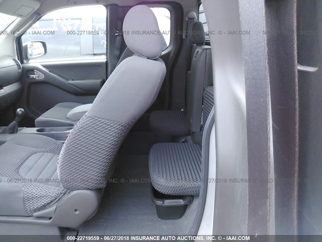 1N6AD06WX9C401939 - 2009 NISSAN FRONTIER KING CAB SE/LE/NISMO SILVER photo 8