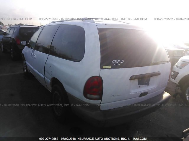 2B4GP44G6XR172362 - 1999 DODGE GRAND CARAVAN SE/SPORT WHITE photo 3