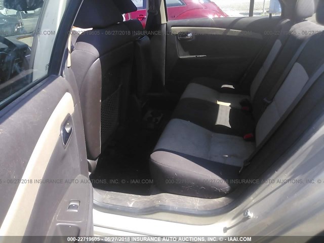 1G1ZC5EB5AF265865 - 2010 CHEVROLET MALIBU 1LT 金色 照片 8