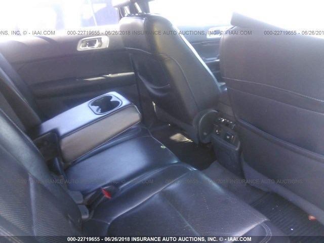 1FMHK8F85BGA44011 - 2011 FORD EXPLORER LIMITED 黑色 照片 8