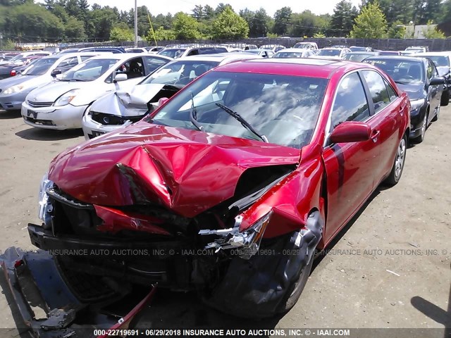 4T4BE46K09R054724 - 2009 TOYOTA CAMRY SE/LE/XLE წითელი ფოტო 2