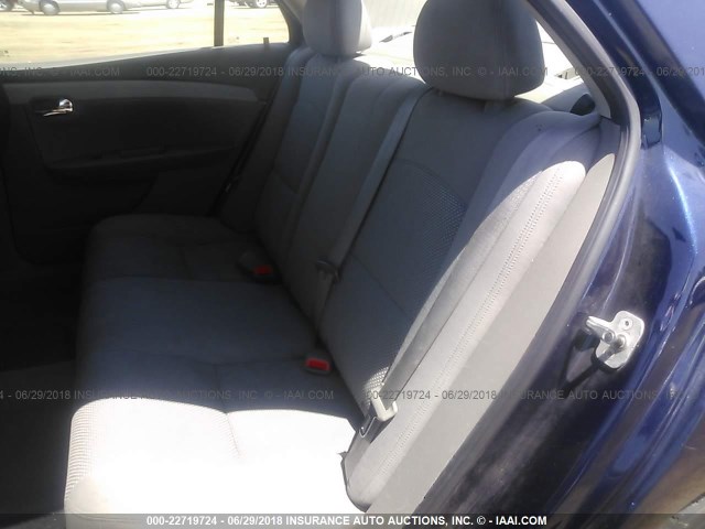 1G1ZB5EB3AF102442 - 2010 CHEVROLET MALIBU LS BLUE photo 8