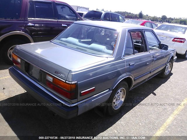 JHMSZ7429DC181993 - 1983 HONDA ACCORD GRAY photo 4