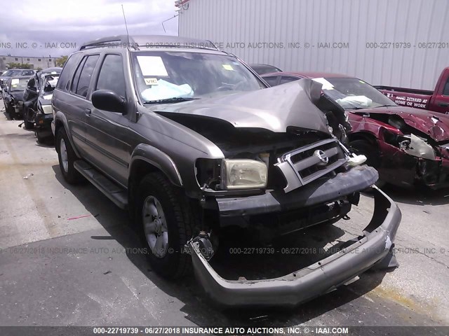 JN8DR09X63W703177 - 2003 NISSAN PATHFINDER LE/SE Champagne photo 1