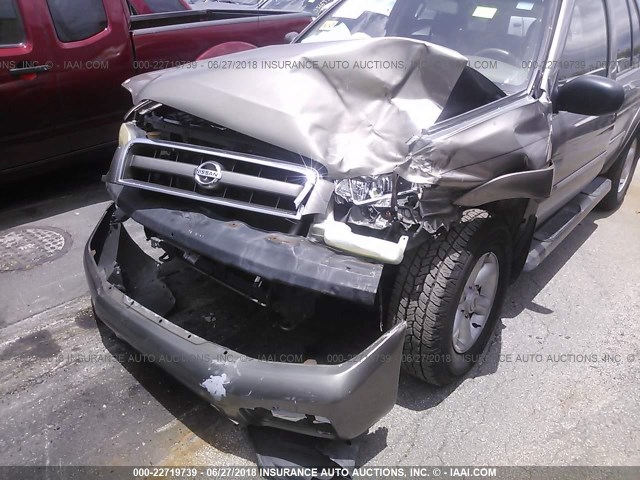 JN8DR09X63W703177 - 2003 NISSAN PATHFINDER LE/SE Champagne photo 6