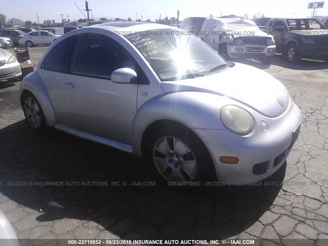 3VWFE21C13M410403 - 2003 VOLKSWAGEN NEW BEETLE TURBO S SILVER photo 1