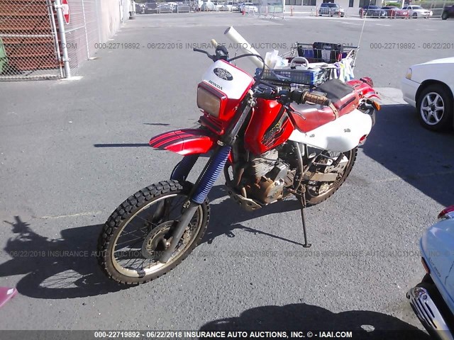 JH2RD06077K500570 - 2007 HONDA XR650 L RED photo 2