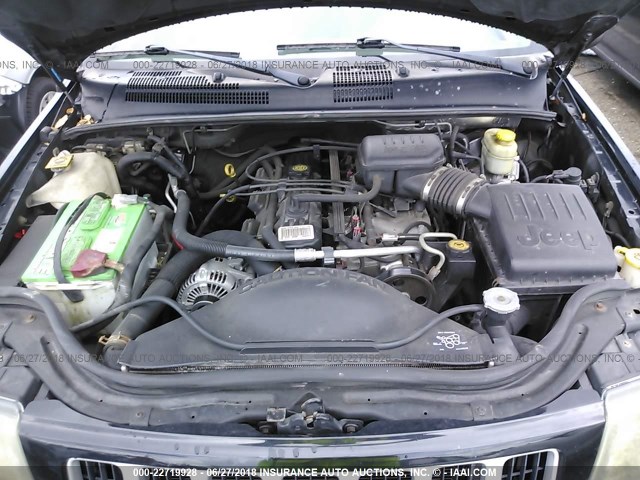 1J4GW48SX4C386595 - 2004 JEEP GRAND CHEROKEE LAREDO/COLUMBIA/FREEDOM 黑色 照片 10