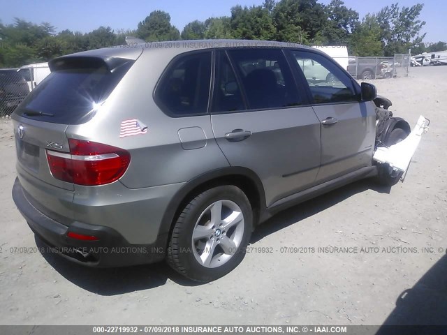 5UXFE4C54AL380162 - 2010 BMW X5 XDRIVE30I TAN photo 4