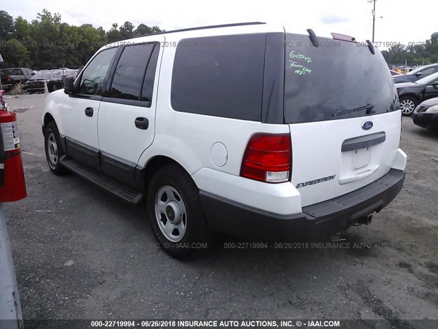 1FMRU13WX4LA64225 - 2004 FORD EXPEDITION XLS WHITE photo 3