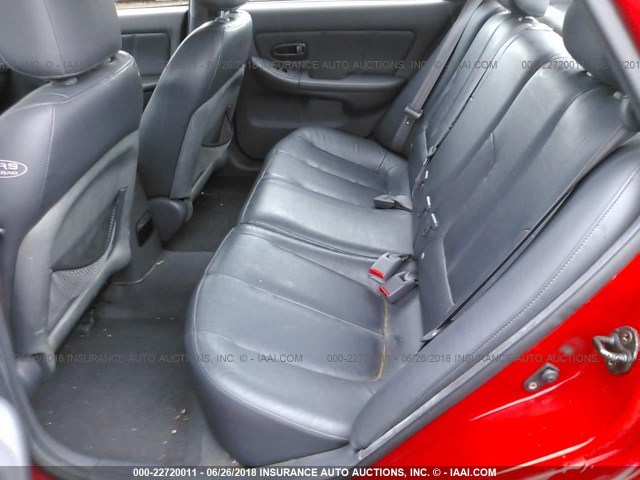 KMHDN55D73U074794 - 2003 HYUNDAI ELANTRA GLS/GT RED photo 8