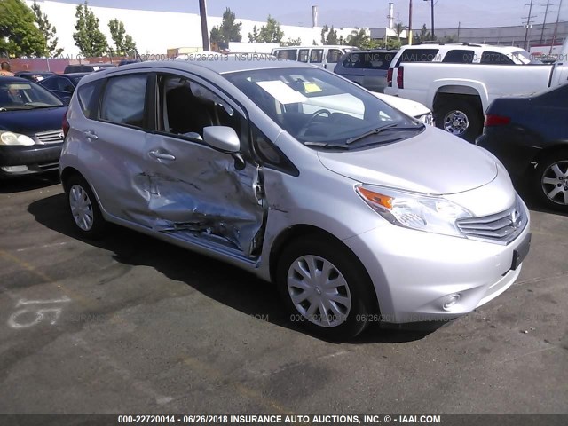 3N1CE2CP7GL362541 - 2016 NISSAN VERSA NOTE S/S PLUS/SV/SL/SR SILVER photo 1